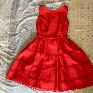 Taylor Red Cocktail Dress | Size 2